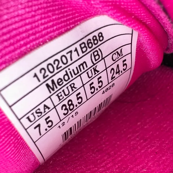 Brooks PureFlow 5 Women's 7.5B Black Pink Running Shoes 1202071B688‎ - Image 8