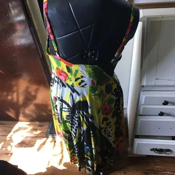 Jams World vintage M v-neck sleeveless maxi dress - Image 3