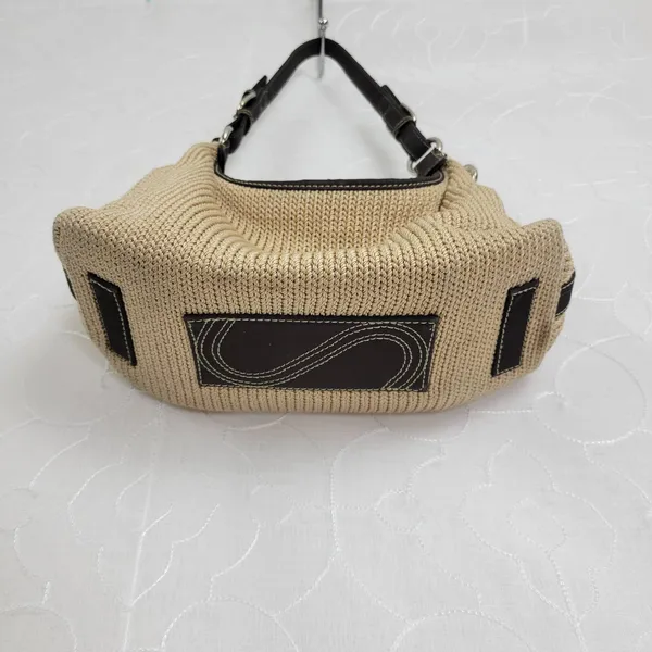 The‎ Sak Womens Shoulder Bag One Size Brown Adjustable Strap Zip Closure Woven - Image 2