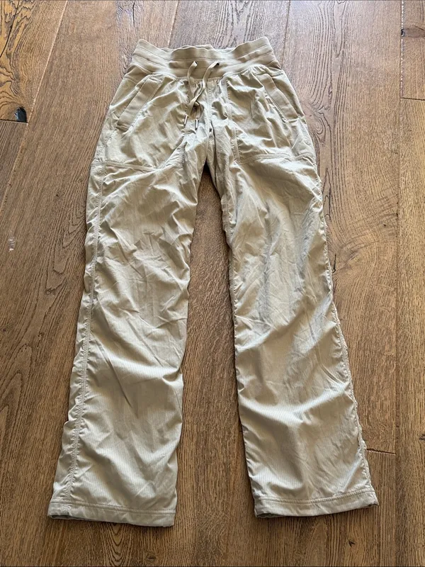lululemon athletica Dance Studio Mid-Rise lined‎ Pants — Tan 2 - Image 2