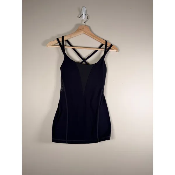 Lululemon Exquisite‎ Tank Nightfall Plum Women's size Small Athletic Tank Top - Image 4