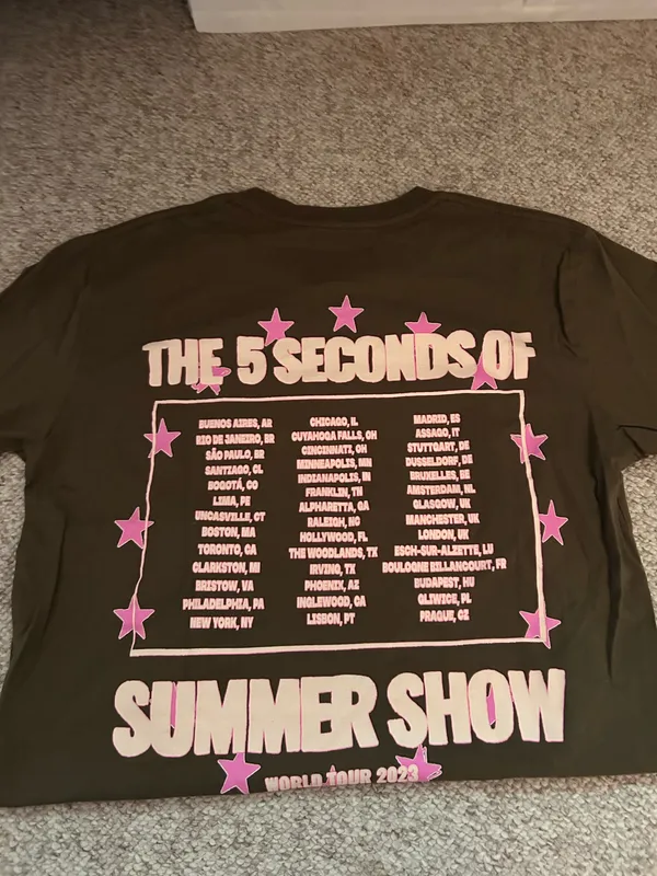 5 Seconds of Summer Tee Band - Image 2