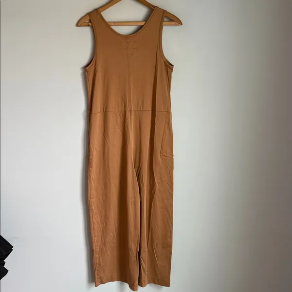 Everlane luxe cotton jumpsuit XS - Image 4