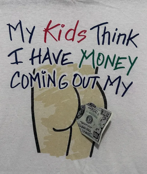 Delta Pro Weight Money Coming Out of My.. Funny Novelty Shirt - Image 4