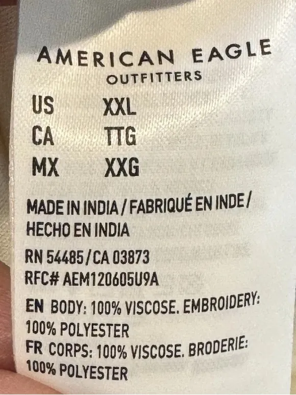 American Eagle Floral Romper Beautiful Print XXL - Image 10