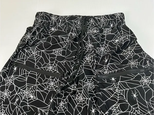 Dolls Kill Spider‎ Byte Reflective Drop Crotch Joggers, S - Image 7