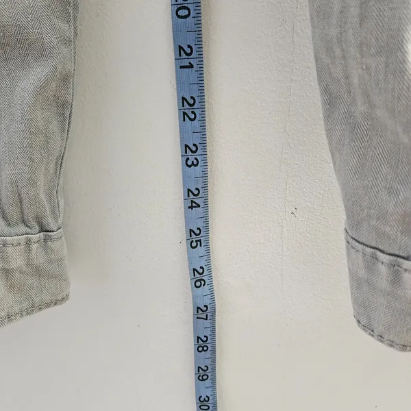 BDG Urban Outfitters Grey Baggy Denim Pants Size 4 - Image 11