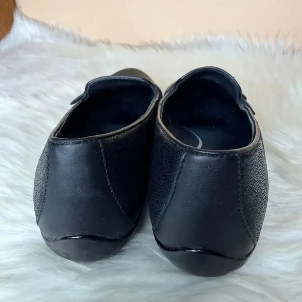 Dansko Olena Shimmer Leather Slip On Clogs Size 38 - Image 6