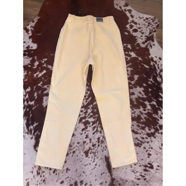 Vintage butter yellow Rockies sz 26 cowgirl denim 90s - Image 8