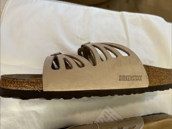 Birkenstock Granada Nuback Leather, Sand Castle, Size EU41/US10, NWT Display - Image 10