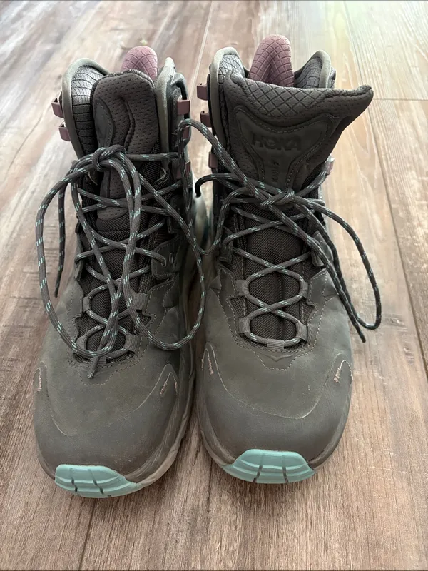 HOKA Kaha 2 GTX Castlerock/Coastal Cushioned Hiking Ankle Boots / Shoes size 10 - Image 5