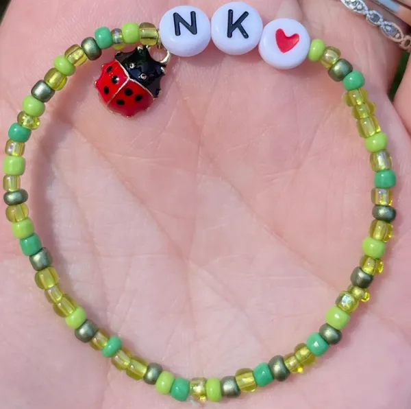 Handmade Noah Kahan charm bracelet - Image 3