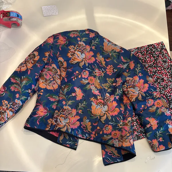 ZARA Floral Multi-Colored Print blazer outerwear  - Image 5