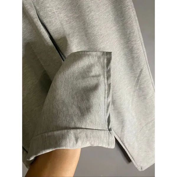 New Sport Grey Quick Dry Athletic Sweat Pants Zipper Pockets Size M NWOT - Image 3