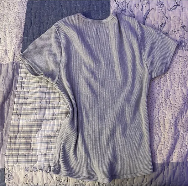 Urban Outfitters Grey Top - Image 2
