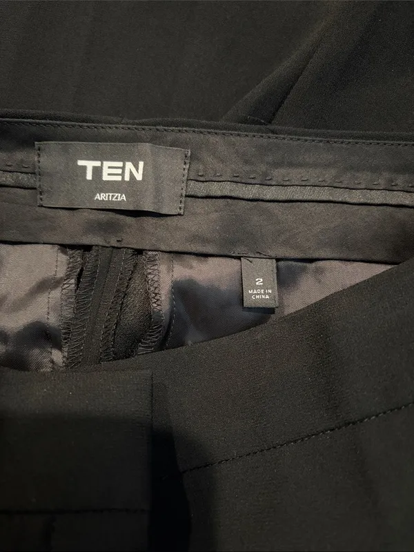 Aritzia TEN black dress pants - Image 4