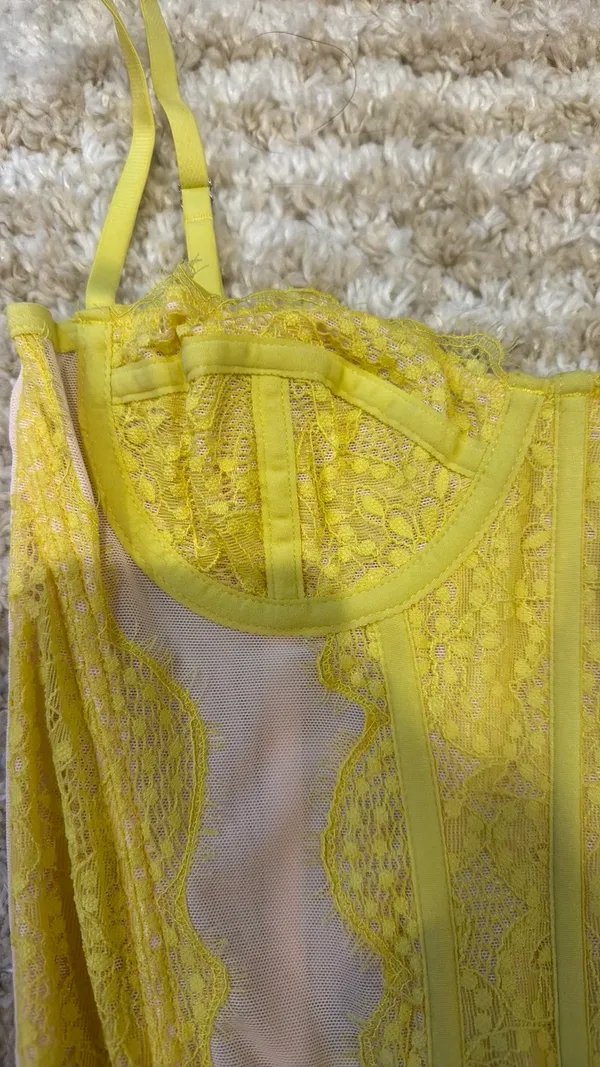 Yellow Corset Top - Image 4