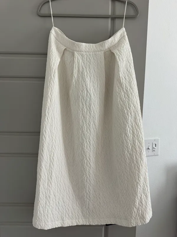 Lucy Paris Two Piece White Skirt Set Bridal - Image 4