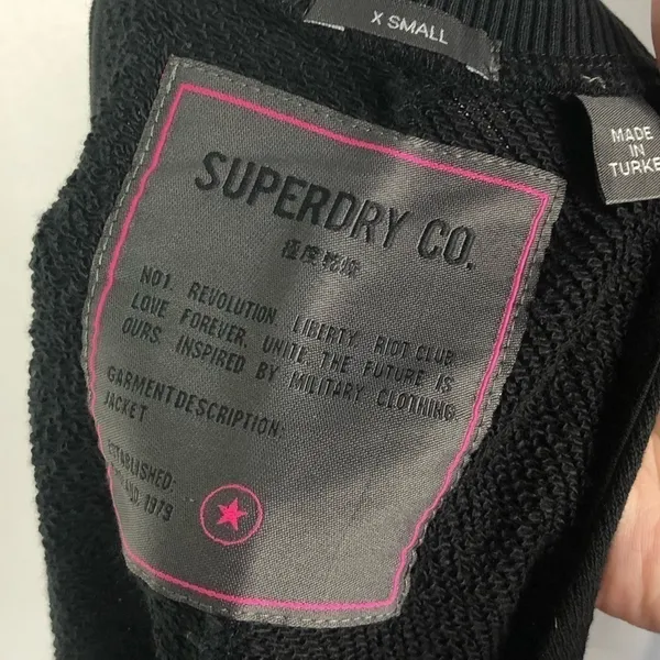 Superdry Black Sweat Skater‎ Fit & Flare Mini Dress 4 / XS - Image 5