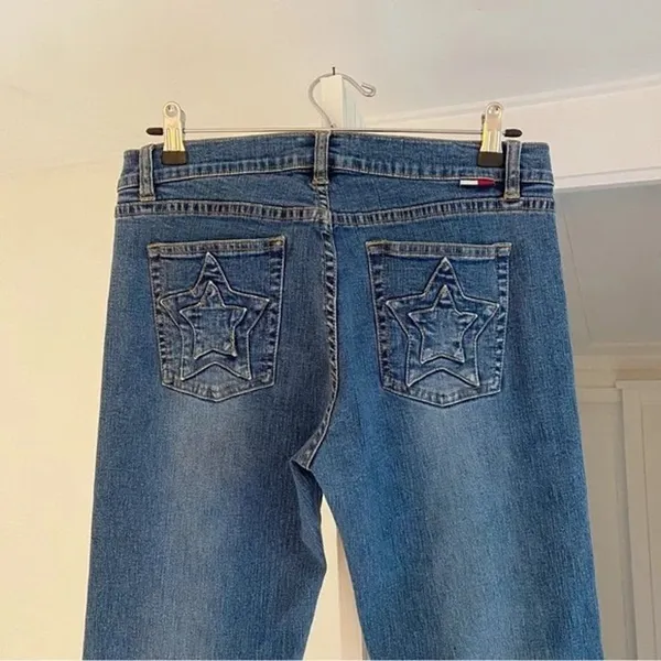 Tommy Hilfiger Tommy Jeans Vintage ‘02 Low Rise Straight Leg Jeans Size 9 - Image 8