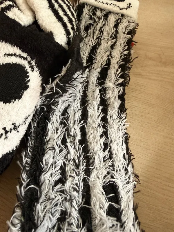 Disney Tim Burton's The Nightmare Before Christmas Slipper Socks and Crew Socks - Image 5