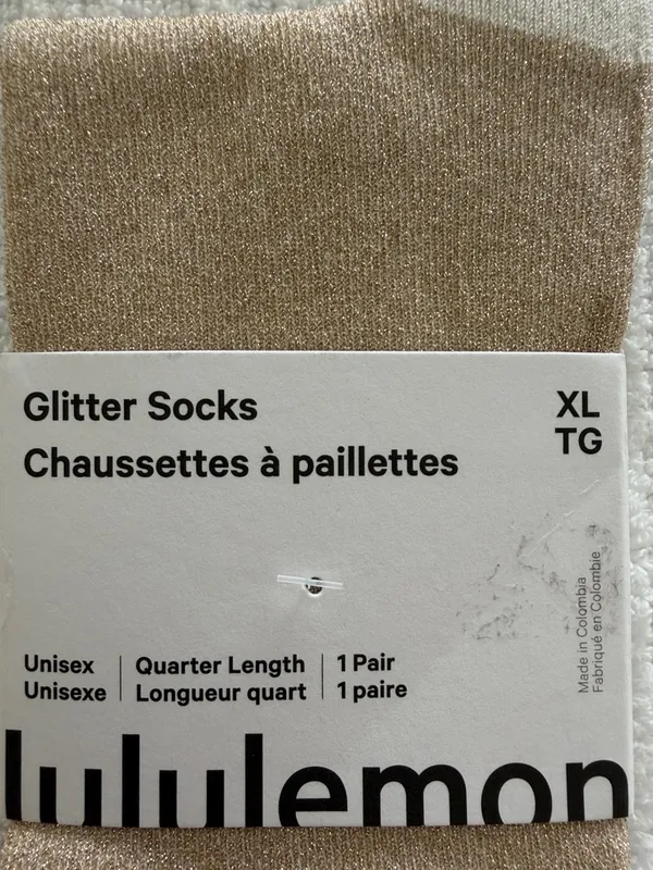 lululemon athletica Glitter Socks in Light Ivory - Image 2