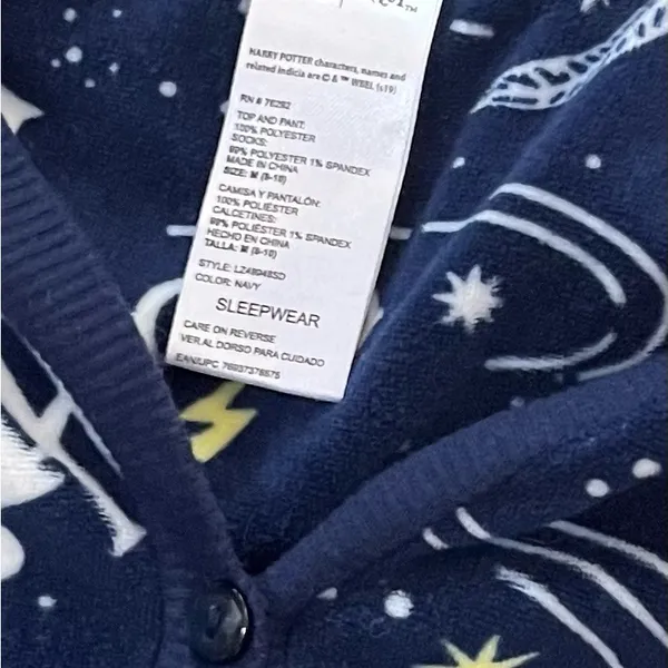 Harry Potter 2pc Fleece Pajamas - Image 4
