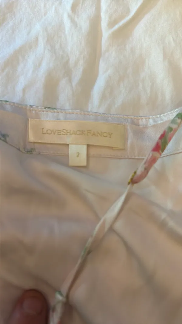Love Shack Fancy Skipper Bustier Top floral - Image 3