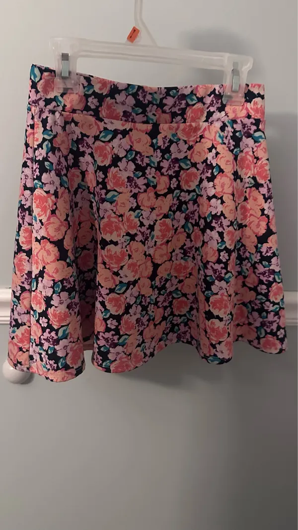 Floral Skater Skirt - Image 4