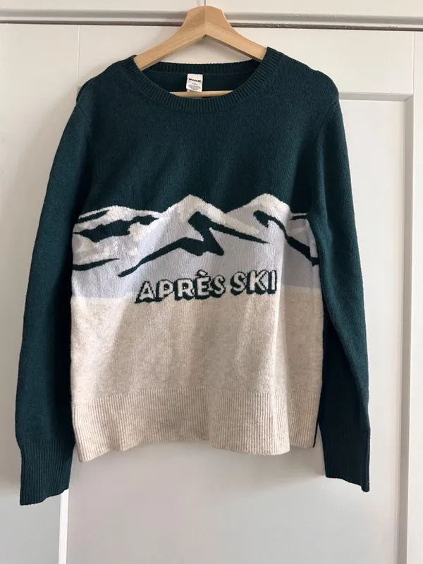 Collegiate Knit Crewneck Sweater - PINK Victoria Secret - Après Ski - Image 6