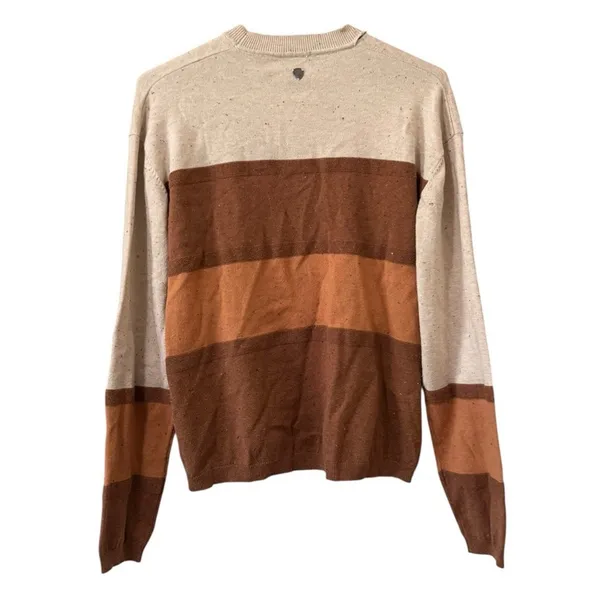 Kuhl Women Size Small Valencia Sweater Speckled Knit Crewneck Colorblock READ‎ - Image 2