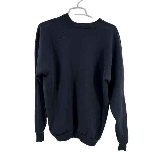 Dr Winders puff graphic Halloween vintage Fruit of the Loom Black Sweatshirt XL - Image 2