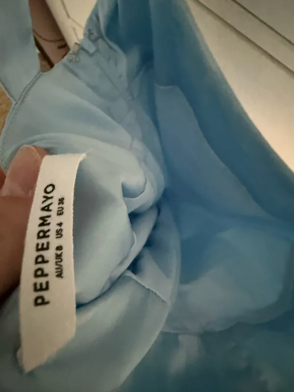 Peppermayo Mini Dress Blue - Image 3