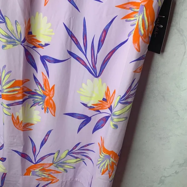 Lulu’s Quinlynn Floral Lavender Midi slip Dress - Image 6