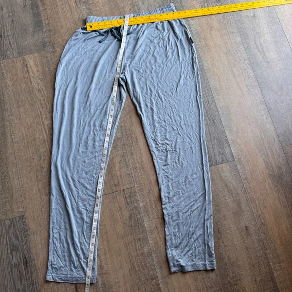 Emirates First Class Loungewear Set Sage Green Modal Cowl Shirt Pants Womens S/M - Image 2
