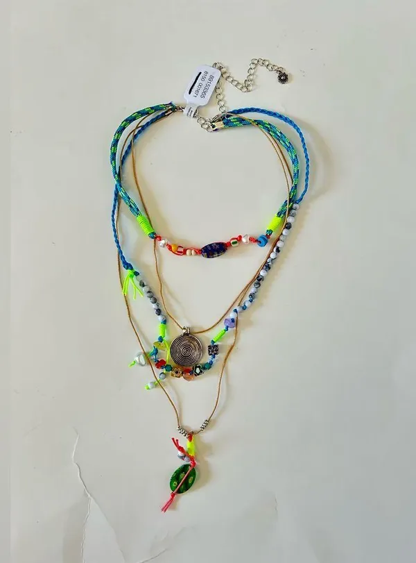 Free People x Ariana Ost, My Magic Layered necklace nwt - Image 2