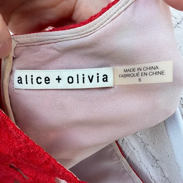 Alice + Olivia Alanis Cami Crop Top - Image 7