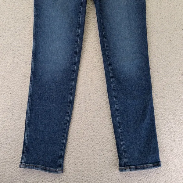 Madewell Stovepipe Jeans‎ Womens 26 High Rise Straight Leg Blue Denim NK893 - Image 8