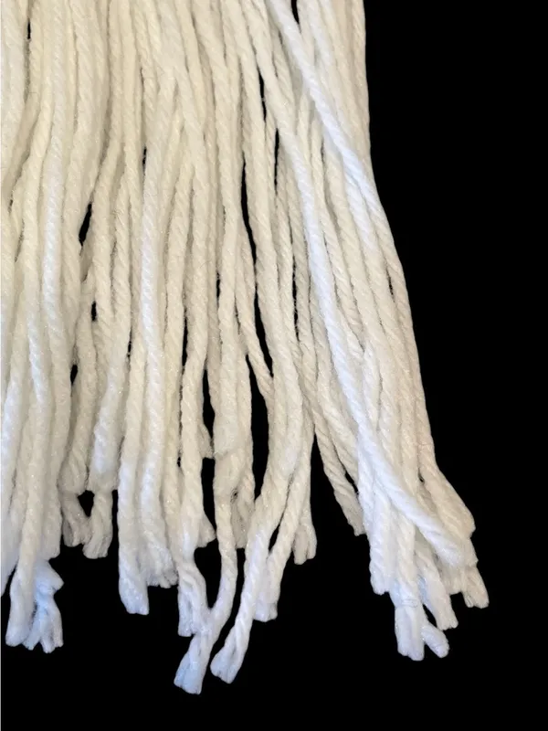 Handmade Vintage Hand Crochet Shawl Wrap Open Knit White Fringe - Image 7