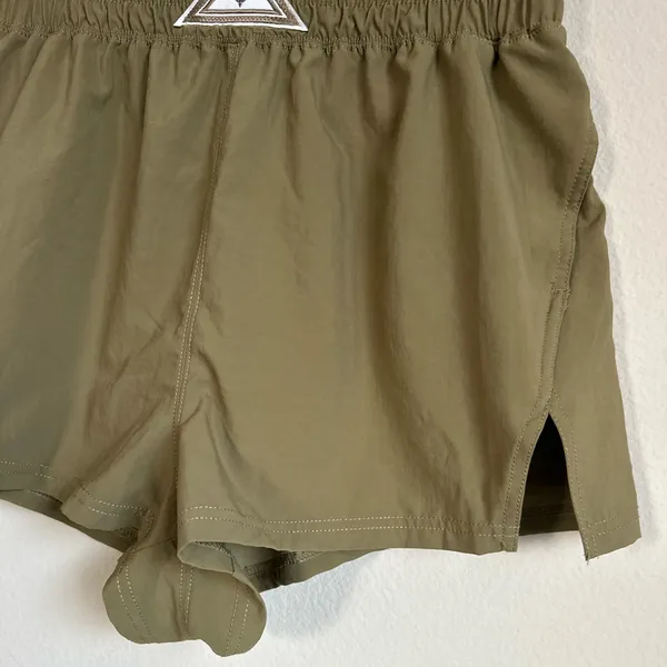 Free People Movement Next Round Green Shorts - Image 5