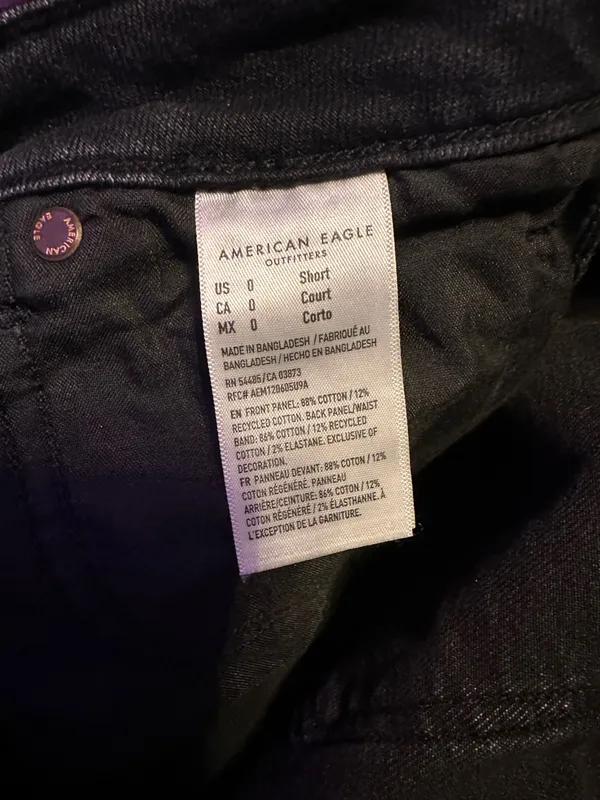 Black American Eagle Jeans - Image 3