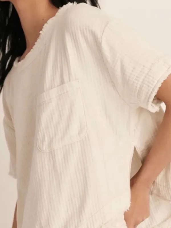 We the Free Palo Alto Tee Free People size L - Image 2