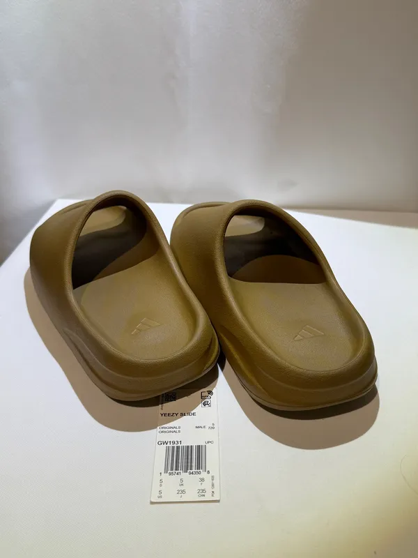 Yeezy Slides Adidas Ochre Brown 6 - Image 6