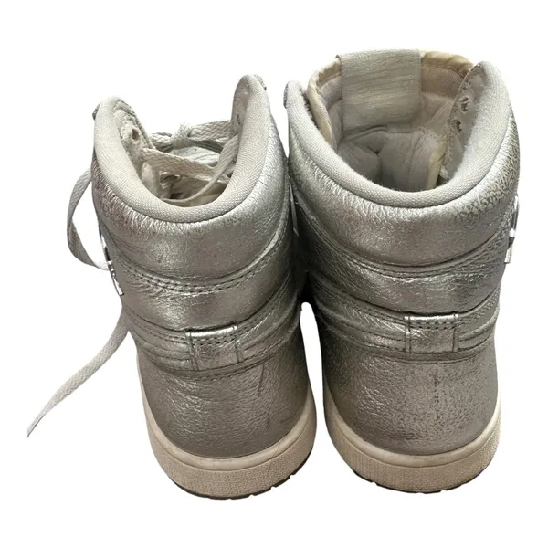 Jordan 1 Retro High OG‎ Metallic Silver FN6622-001 Womens 8 Sneakers - Image 11