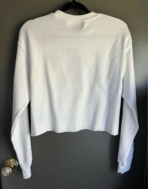 Wifey cropped sweatshirt - Image 2