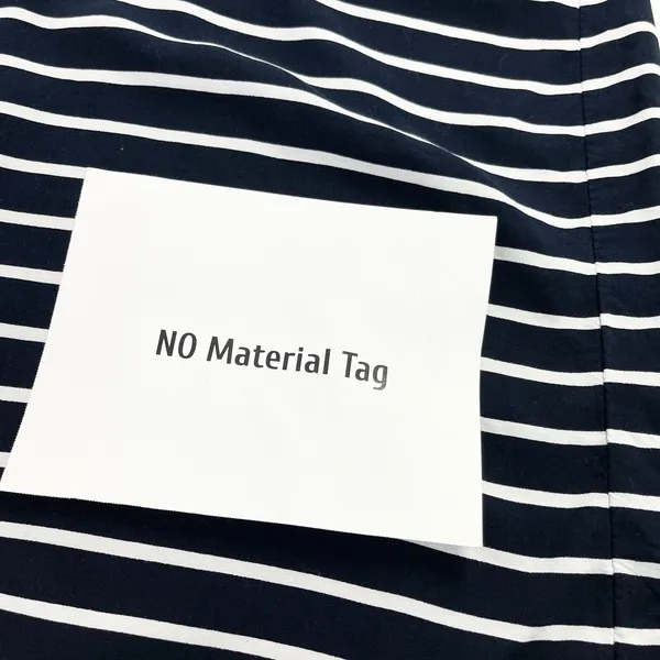 Abercrombie Womens Stripe V-Neck Blouse Top S Navy White Nautical Coastal Preppy - Image 6