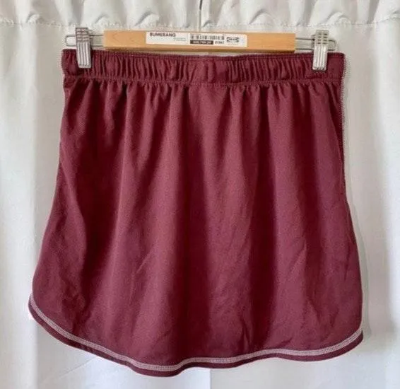 Champion Burgundy Tennis Skirt - Image 2