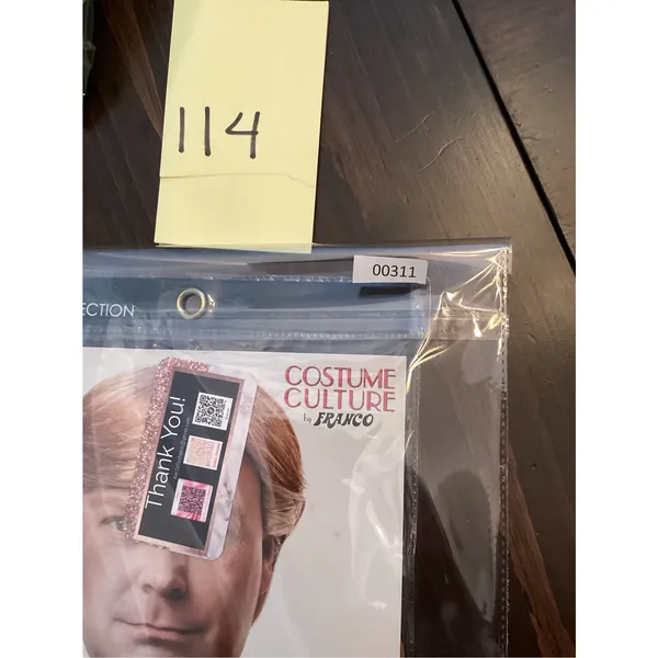 NWT Costume Culture Mr. CEO Wig Novelty Comedic Spoof of Donald Trump - Image 3