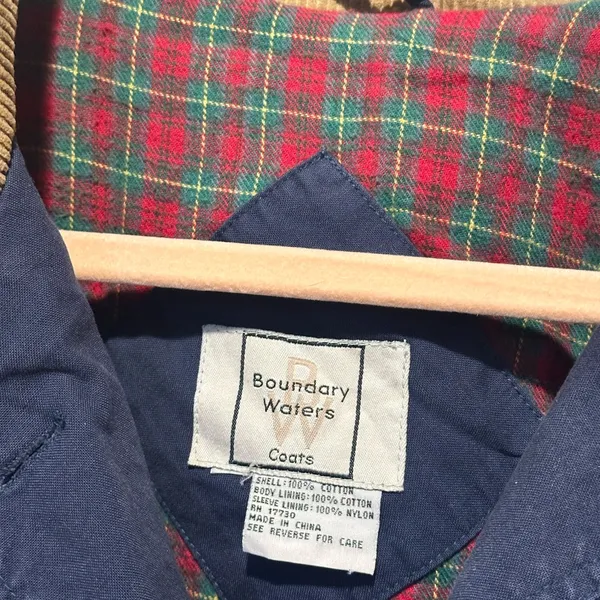 Boundary Waters barn jacket size xxl Blue - Image 2