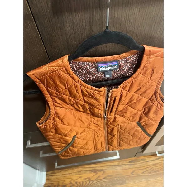 Patagonia‎ Style 26820 women's brown vest women's small - Image 2